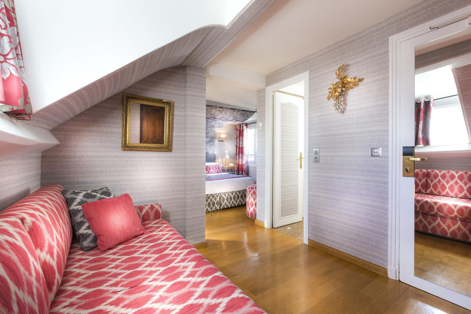 Dauphine Saint Germain Hotel Paris Bagian luar foto